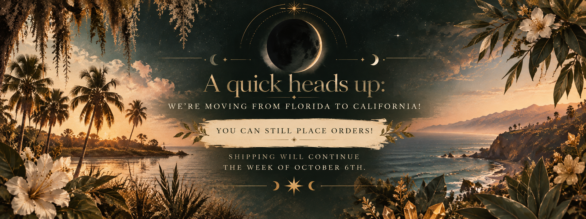 We're moving!